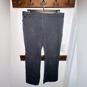 Context Woman’s Black Pinstripe Trousers